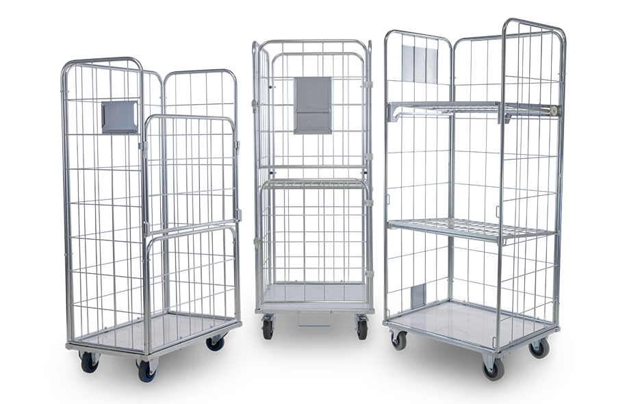 Guruló kocsi, konténer roll